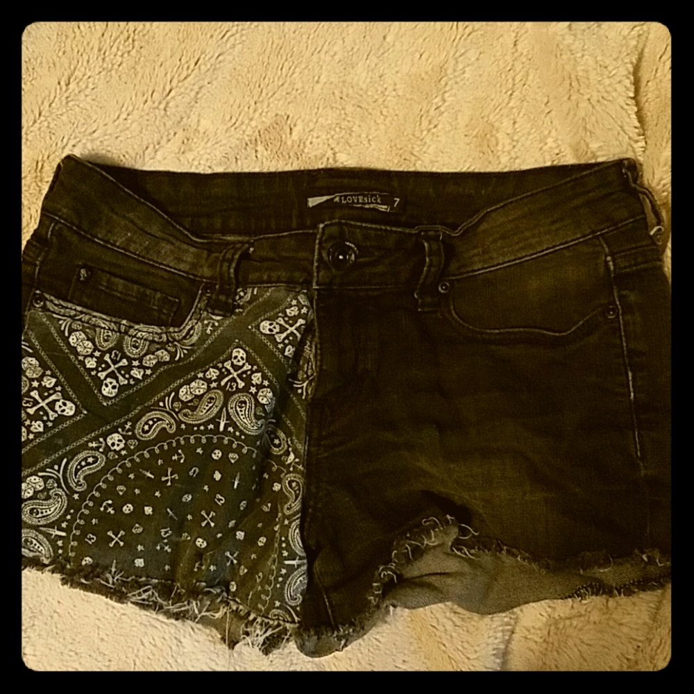 Jean shorts